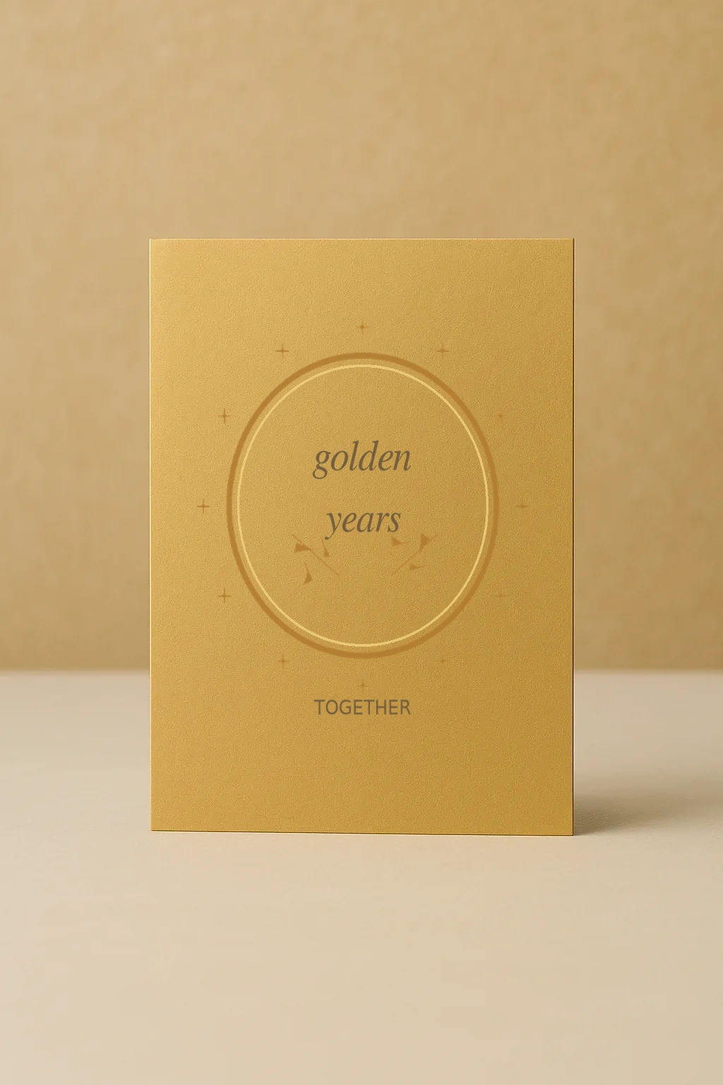 Golden Anniversary Card