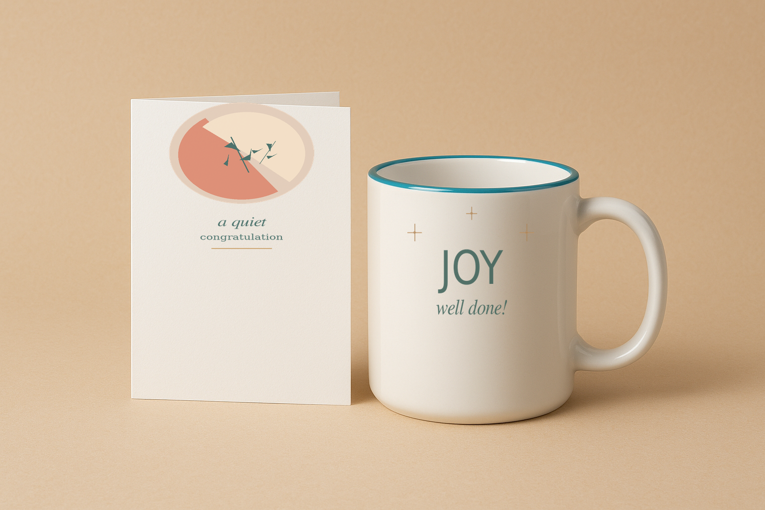 Congratulations Mug and Card Set